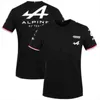 T-shirts Nouvelle Espagne Alpine F1 Team Racing Alonso 3d T-shirt Respirant Chemise À Manches Courtes Été Mode Homme t Gzqw