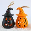 Inne świąteczne zapasy imprezy Halloween Pumpkin Lantern Led Ghost Lampa 220823