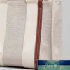 Shoulder Bag Letter Print Stripe Large Capacity Tote Canvas Japanese Casual Handbag Shopping Bags for Women2813
