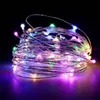 Strings LED Fairy Lights Copper Drut Lampy sznurkowe Święta Lampa na zewnątrz Garland Liste