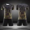 Blanco volwassen en kinderen Survetement Football Jersey Shirts   Shorts Two Pieces Fashion Trainingspak Uniform 19/20 Soccer Jerseys Sets W220418