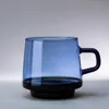 Holaroom färgglada kaffe mugg hög borosilikat glas kaffekopp tumbler caneca tazas te juice mjölk vatten mugg värmebeständig 20220513 d3