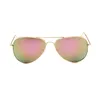 estilo atemporal Sapo gafas mujer Espejo clásico Gafas de sol Piloto Polarizado para hombre Ligero cómodo12color Valentine unisex Grande Si raies ban R5GU