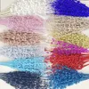 1pc flower 12 Forks Glitter Berry Leave Christmas Tree Decoration Dried Branch Coral Golden Powder Flower Source Material New Year Party