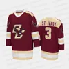 VipCeoMit 2021-22 College Hockey Jersey Drew Helleson Brian Boyle Jack St. Ivany Johnny Gaudreau Joe Mullen Noah Hanifin Cam Atkinson Patrick Giles