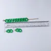 Ontwerper Originele fluorescerende kleur Acrylketting Ketting mode 3-delige sieraden