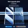 2Pcs Full Cover Tempered Glass Protector on For Samsung Galaxy S22 S21 Plus S20 FE Screen Protector HD Version Protective Film