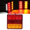 Auto Truck LED-achterkant Waarschuwingslichten Tail Onderdelen Kentekenverlichting 14LED Waterdichte lampen voor aanhangwagenboot 12V