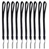 Mobiltelefonzubehör 10pcs/Set Lanyard Handgelenksgurt Schwarzes Schutzkiefern Seil Selfie Stick Mobiltelefon Taschenlampe