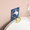 Mutfak Depolama Organizasyonu Karikatür Paslanmaz Çelik Washbasin Raf Ücretsiz Zımba Banyo Duvar Asma Havlu
