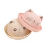 Summer Straw Baby Hat Cute Panama Kids Bucket Breathable Children s Sun Protection Sunbonnet Cap 1 PC for Girls 220630