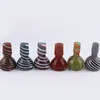 DHL 14mm 18mm Männliches Glas Rauchen Wig Wag Bowl Heady Bong Bowls Stück für Glaspfeifen Dab Oil Rigs Wasserbongs