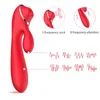 Vibrator Sex Toy Massager G-spot konijn stuwkracht vibrators vrouwelijk speelgoed voor vrouwen clitoris sucker stimulator dildo goederen volwassenen zuigen machine 9ixn