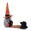 زخارف حفلة عيد الهالوين طويلة أرجل جينوماتس دمية اليقطين قبعة قزم اللوازم الاحتفالية ألعاب الهالوين 12WF1 D3