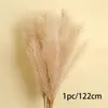 Decorative Flowers & Wreaths 1Pc Artificial Pampas Reed Home Plume Grass Decor Wedding Arch Fake Plant Living Room Vase Decoration Garden Ev