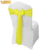 25pcs/działka satynowa krzesło bok 6 "x 108" na bankiet przyjęcie weselne krawaty masło rzemieślnicze dekoracja 220514