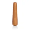 Cherry Wood smoking pipe 100MM Long single hole portable hand Pipe for dey herb smoke accessory wholesale