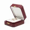 Titta på lådor Vine Design Xury Ring Necklace Armband Box Display Engagement Prop Presentes smycken Förpackning Lagring Fodral Bag certifikat292T4890740