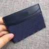 Modekorthållare kortplatser kvinnors män purses designer handväska dubbelsidiga kreditkort mynt mini plånböcker fyrkantiga form 10färgade topp
