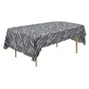 1pc de mesa de mesa descart￡vel da floresta 137x274cm Jungle Safari Animais Tiger Zebra Party Decor Tonela Leopard 220811