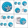 Afitros Rhinestone Pintura de Pintura de Estrela Scon Snap Button Jewelry Conclus￵es 18mm Metal Snaps Buttons