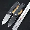 Specialerbjudande R8128 Survival Folding Knife S35VN Stone Wash Drop Point Blade Nylon Plus Glass Fiber Handle Outdoor Camping Tactical Folder Knives