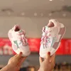 Unisex 2022 Spring Dzieci Casual Sport Buty Modne oddychanie Mesh Soft Bottom Non-Slip Kids Sneakers dla chłopców dziewczęta 26-36 G220527