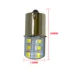 Luzes de freio de 10pcs de 10pcs LED LED BA15S 1156 BA15D 1157 BAY15D 2835 12SMD SINAL DE VIR BRANCO BRANCO SINAL AMAREL