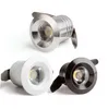 Mini Spotlight a LED da 1W Accoglienza a riposo Dopping Display Display Bulb AC85-265 V Luci a LED LED LAMPA LADUPA