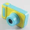 K7 아이 카메라 2.0 인치 홈 여행 사진을 사용하여 디지털 사진 카메라 HD 1080P 비디오 레코더 만화 귀여운 어린이 캠코더 생일 선물