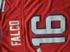 Mit Mens The Replacements Movie Jersey Keanu Reeves 16 Shane Falco 100% Stitched Shane Falco Retro Football jerseys Red Fast Shipping