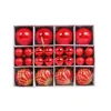 パーティーデコレーション40pcsクリスマスオーナメントボール粉砕防止塗装ボール装飾パーティ