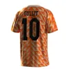 1988 HOLLAND NETHERLANDS RETRO FOOTBALL SHIRT Soccer Jersey CLASSIC Version Men Kids Kit Gullit 10 Van Basten 12 Vintage Tee Short Sleeve Shirts Tops Summer