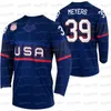 Mag C202 USA 2022 Winter Hockey Jersey Andy Miele David Noah Cate Warsofsky Brendan Brisson Matty Beniers Kenny Agostino Ben Meyers Nathan Smith