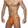 Sexig mini bikini män låg stigning thong badkläder solid sträng baddräkt underkläder sido slips simma kort man surf baddräkt strandkläder 220509