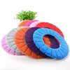 Kussen/decoratief kussen winter warme toiletbril cover hechtstool mat 1stcs wasbare badkamer accessoires breien pure kleur zacht o-vorm