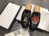 Mode mules princetown läder loafers skor män toffel svart stjärna liten bi metall kedja män wonen päls tofflor damer casual sandal no14