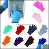 Party Favor Fournitures d'événements Festive Home Garden Gants à écran tactile Hommes Femmes Hiver Mitaines chaudes Femme Win Dhkz0