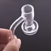 Zubehör für Rauchpfeifen aus Glas, abgeschrägte Kante, Vakuum-Quarz-Banger mit 10 mm, 14 mm, 18 mm Terp Slurper Bangers Nägeln für Dab Rig Bong