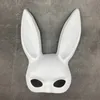 Christmas Bar Masquerade Bunny Girl Ear Halloween s Anime Mask Kids Face Shild Party Cosplay 220629