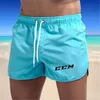 CCM Men Swimwear Swimsuit Swimming Trunks Mens Swim Briefs Maillot De Bain Homme Bathing Suit Surf Beach Wear Man Board Shorts 220425