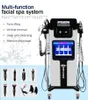 8 in 1 Dermabrasion Facial Machine H2O2 Aqua Pee Diamond Peeling And Hydra 12 En facial lift skin scrubber moisturizer