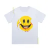 T-shirt da uomo T-shirt da donna T-shirt con stampa teschio Hip-hop Manica corta Cotone Girocollo estivo Polo Taglia S-XL