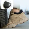 Male Safety Shoes Work Sneakers Indestructible Boots Winter Men Steel Toe Sport Safty Drop 220813