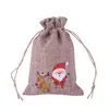 Gift Wrap 5st/Set Sweet Storage Bag Dålig vintage julbehandling godispåse ingen burr dammsäker godbitar baggift present