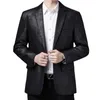 メンズレザースキンスーツ秋高品質の大型サイズ人工革ジャックビジネスマンズウインドプルーフジャケットS4XL 220816