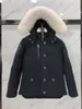 Winter Fourrure Daunenparka Homme Jassen Chaquetas Oberbekleidung Wolfsfell Kapuze Manteau Wyndham Daunenjacke Mantel Hiver Doudoune