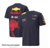 F1 Formula One T-Shirt 2022 New Verstappen Round Neck Shirt مع نفس SLCO المخصص