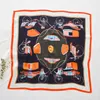 Designer Scarf Accessories Scarves Luxury Animal Silk Satin Head Scarf For Women Plaid Print Kerchief Neck Scarfs 70cm Square Shawls and WRPAS LADIESSCARVES