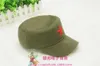 Berets moda mężczyźni wojskowe kapelusze kobiety bawełna tata gorras flat Planas Five -Star Top Cap for Snapback Capberets